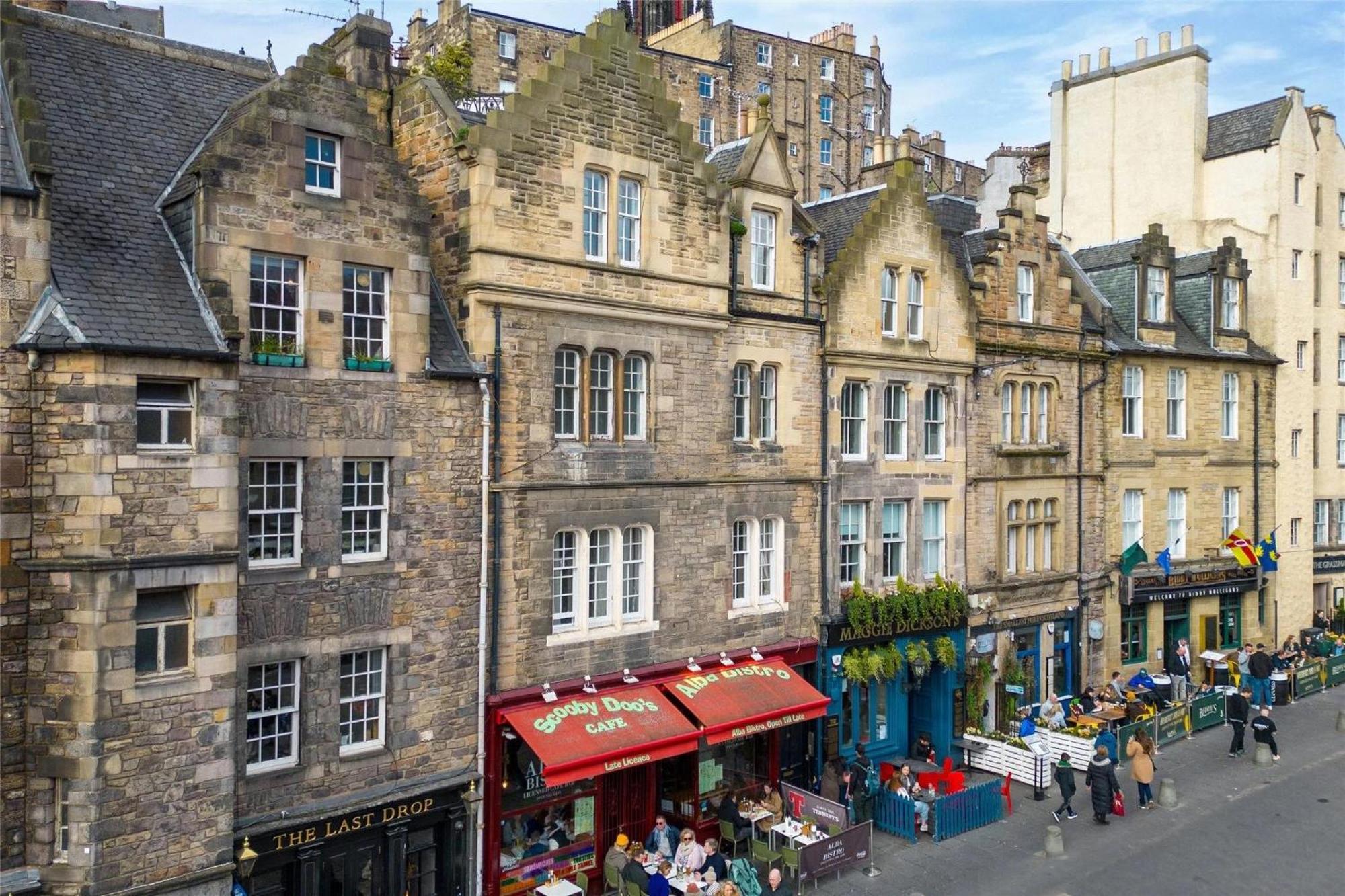 Bright Old Town City Centre Apartment Edimburgo Exterior foto